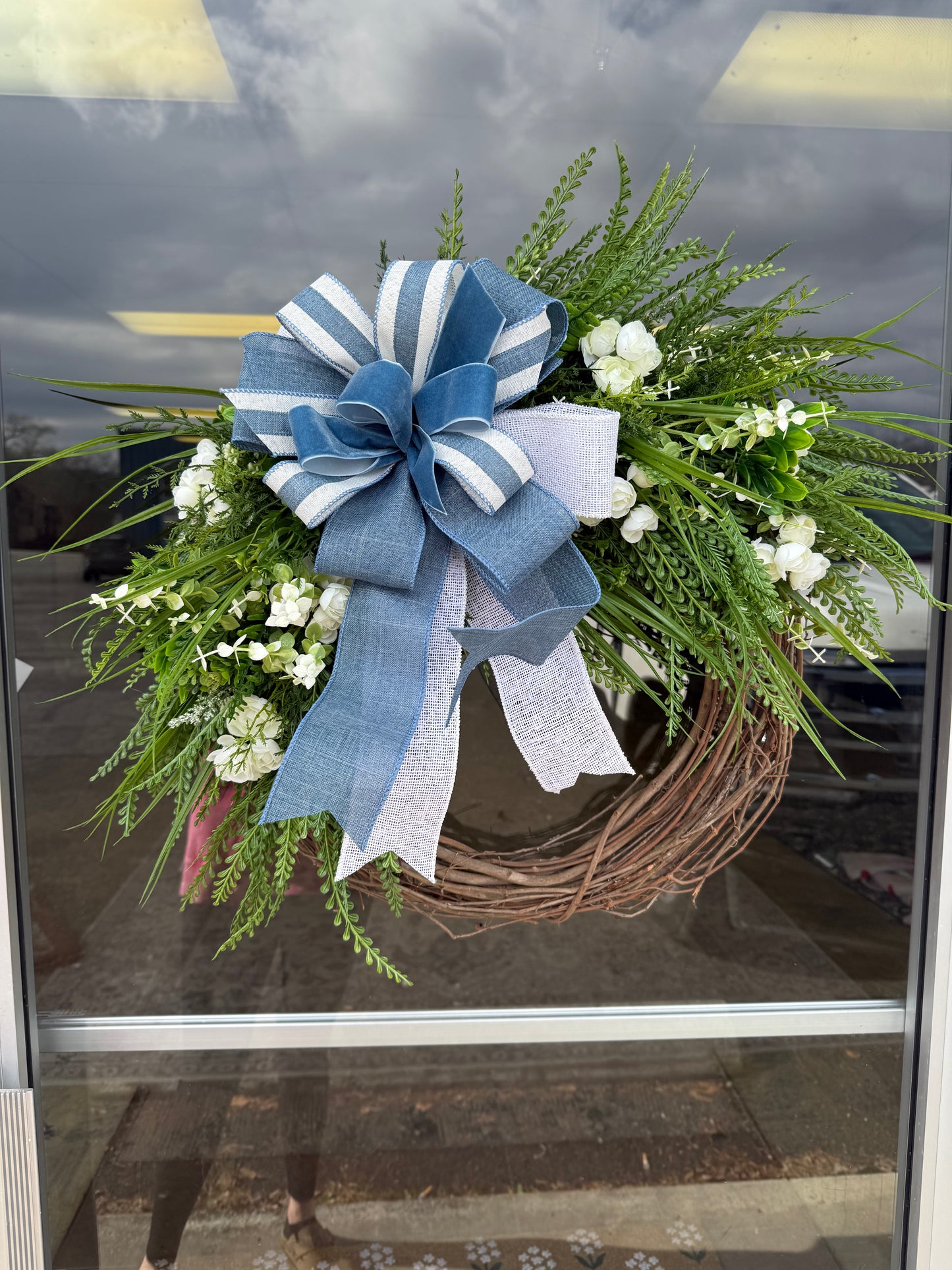 Blue Jean WREATH