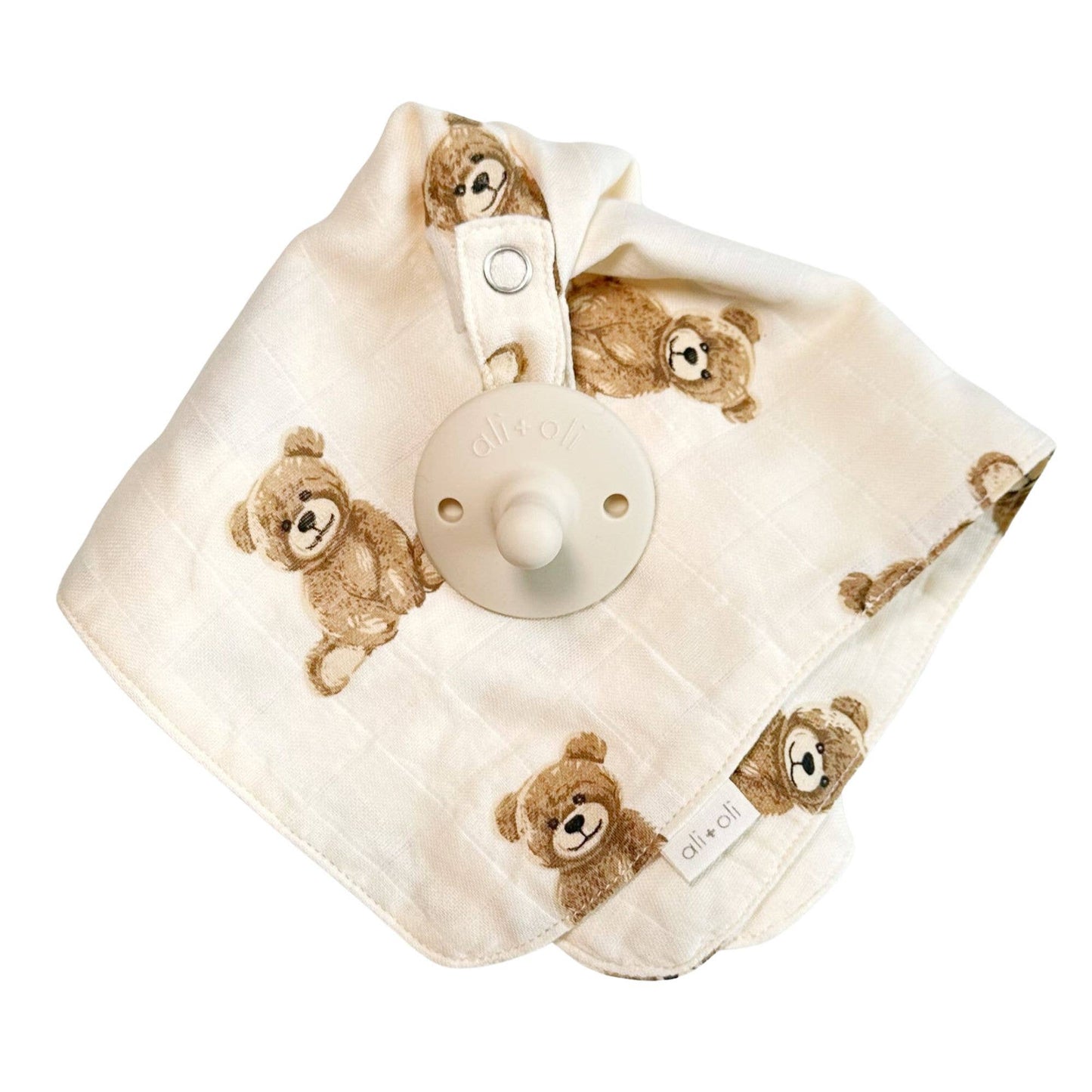 Pacifier Blanket Holder (Teddy Bear)