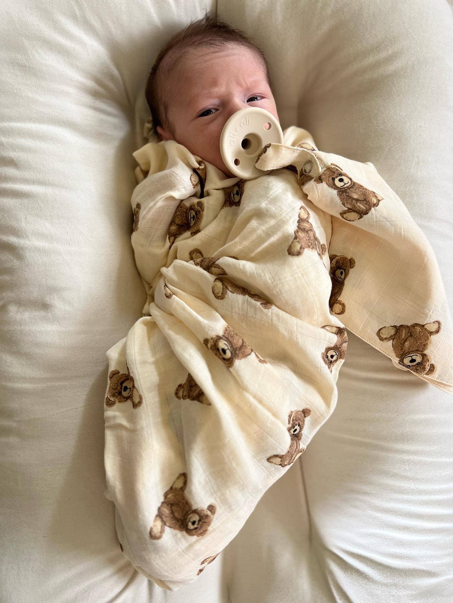 Pacifier Blanket Holder (Teddy Bear)