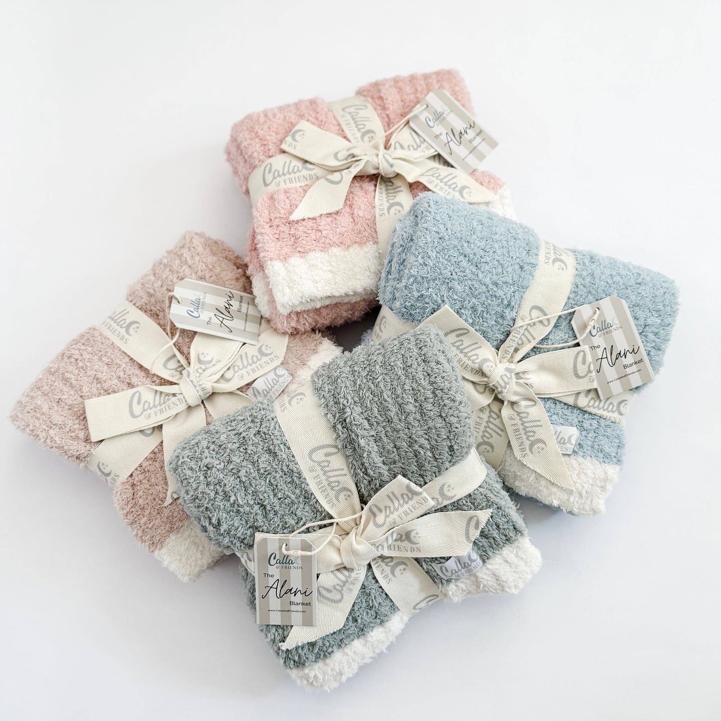 The Alani Blanket - Toddler: Petal Pink