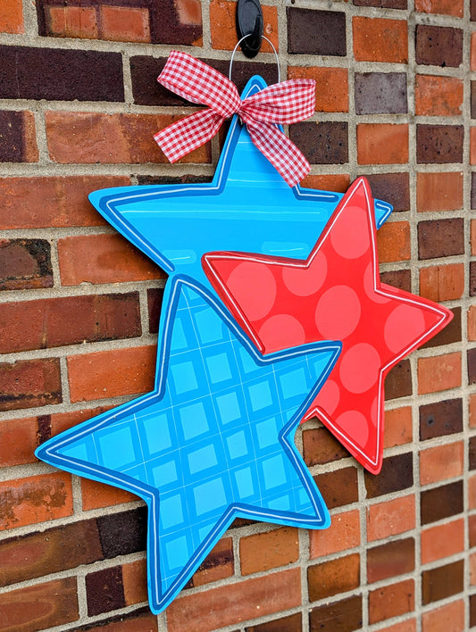 USA Star Trio Door Hanger