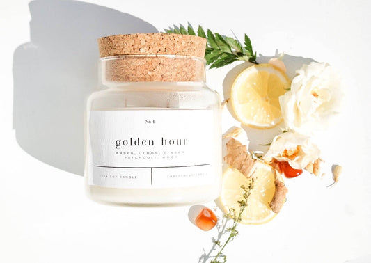 Golden Hour 22 oz Glass Candle– Sold as a Case Of 3