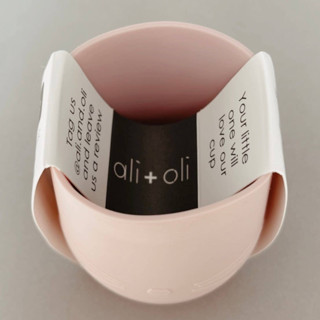 Bunny Face Silicone Cup (Misty Blush)