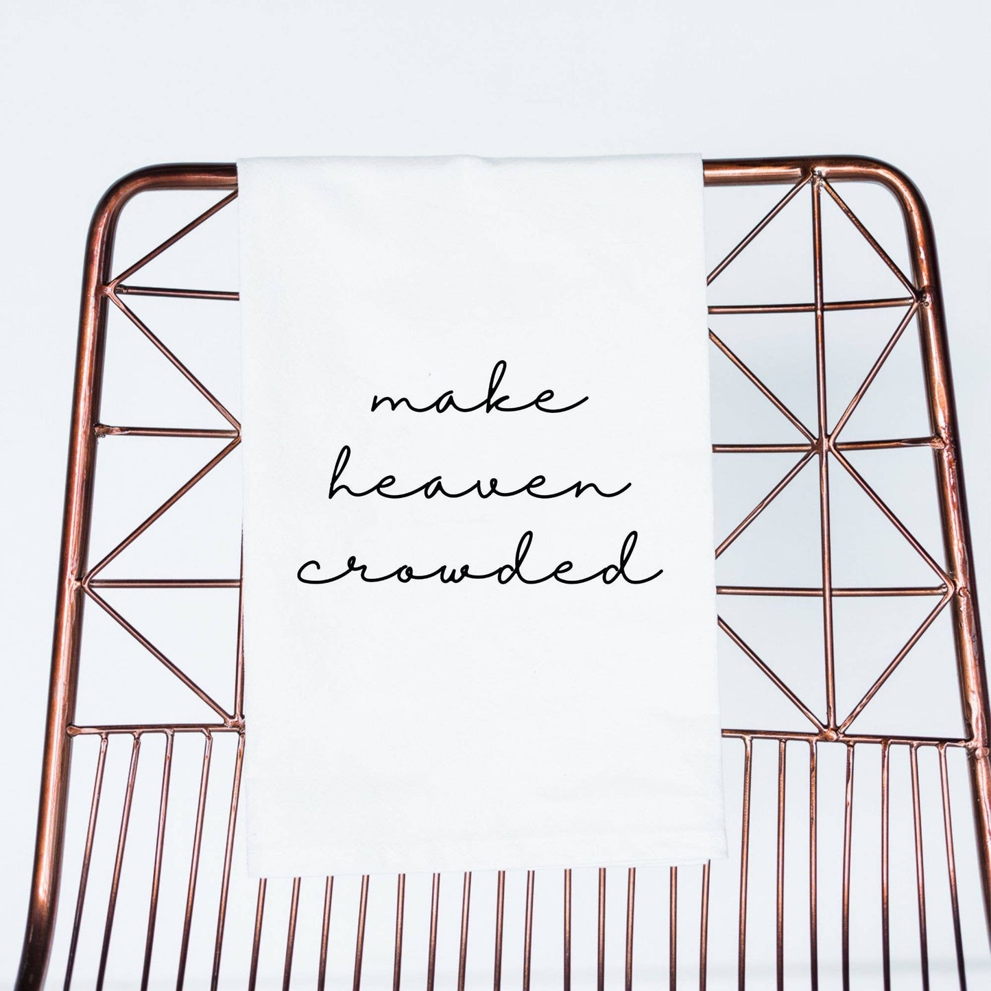 Faith gift christian gift Easter Make Heaven Crowded towel