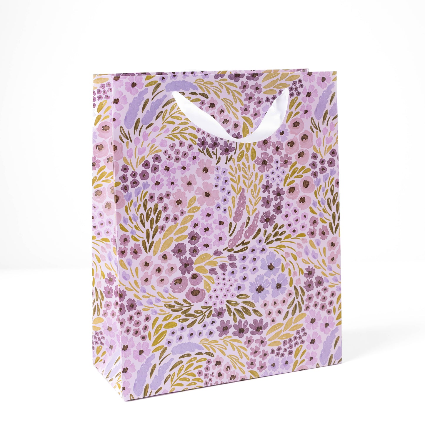 Lilac Floral Gift Bag: Small