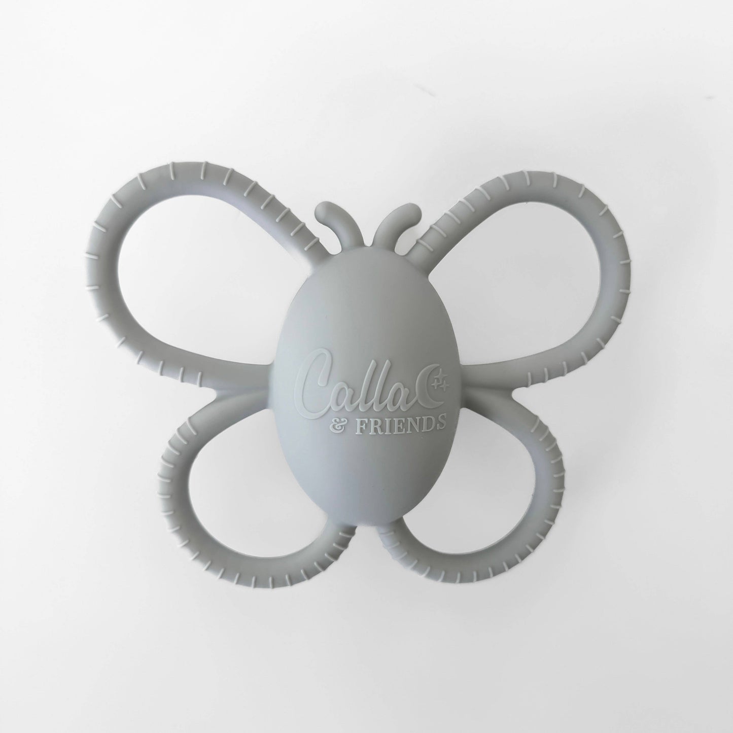 Butterfly Rattle Teether: Petunia Pink
