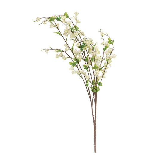Cream Lilac Branch - 35"