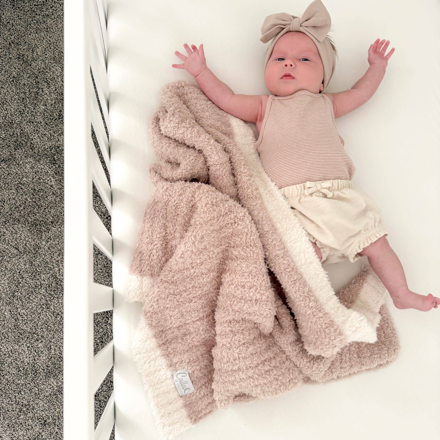 The Alani Blanket - Toddler: Petal Pink