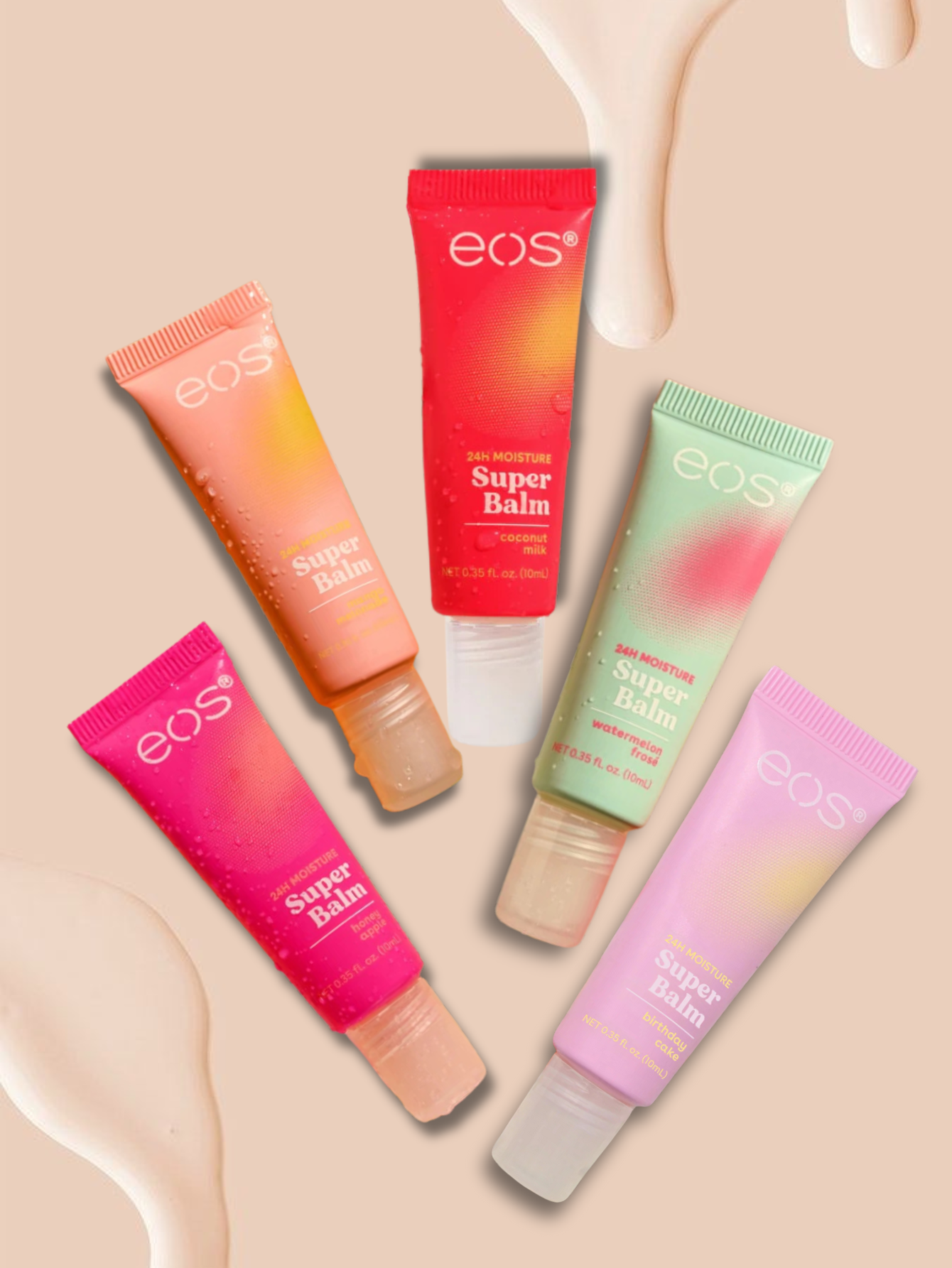 EOS  Super Balm Lip Balm Tubes: Watermelon Frose