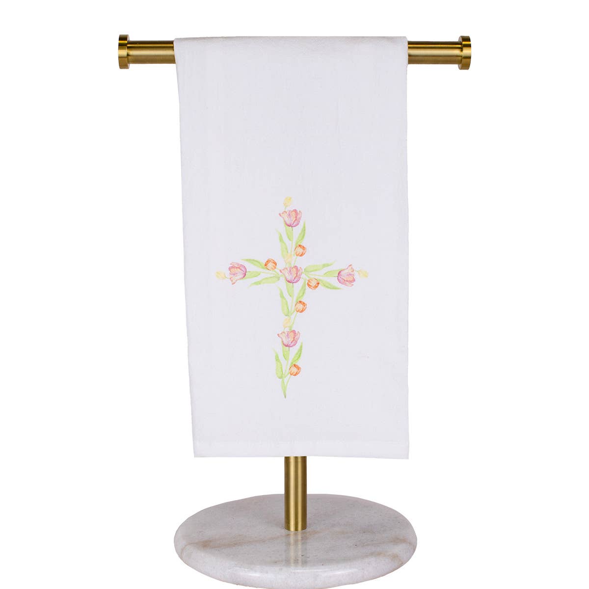 Tulip Cross Flour Sack Hand Towel