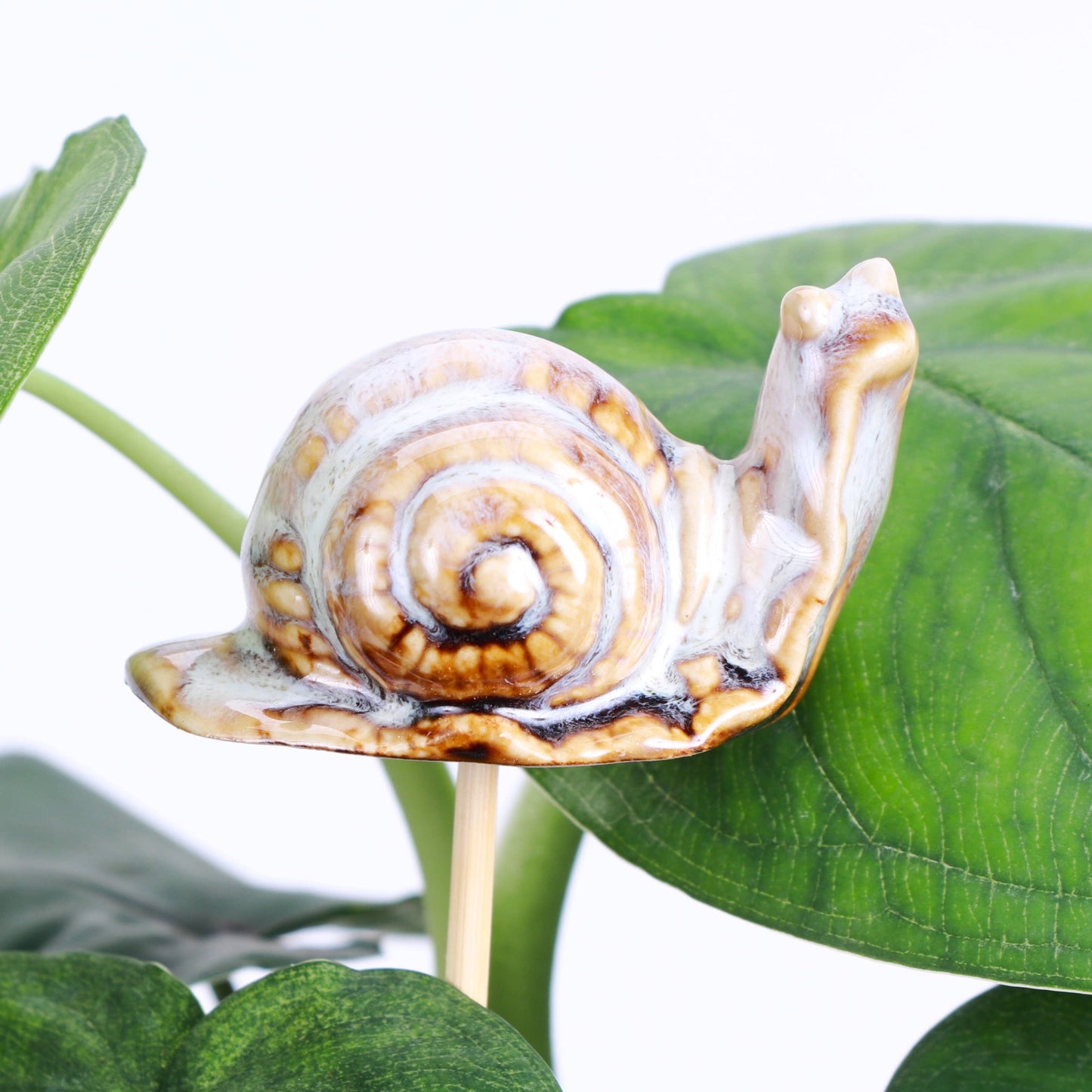 Pottery Plant Pick - 9" Height: Turtle