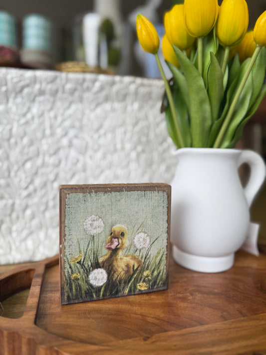 Dandelion and Duckling Block