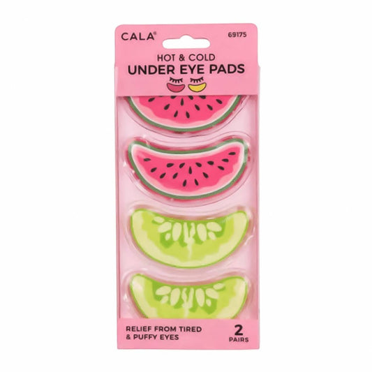 CALA Hot and Cold Under Eye Pads 2 Pack: Watermelon Cucumber