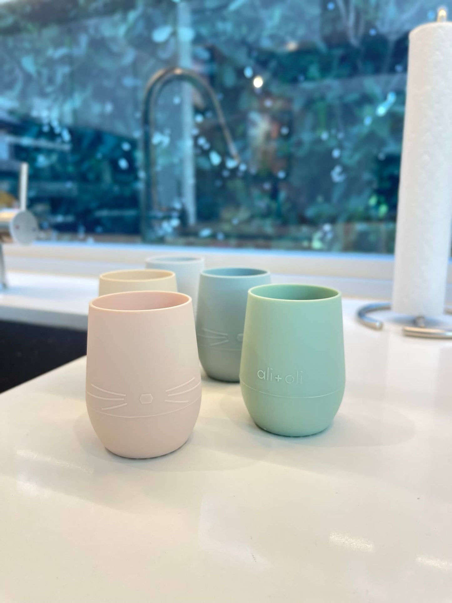 Bunny Face Silicone Cup (Pine)