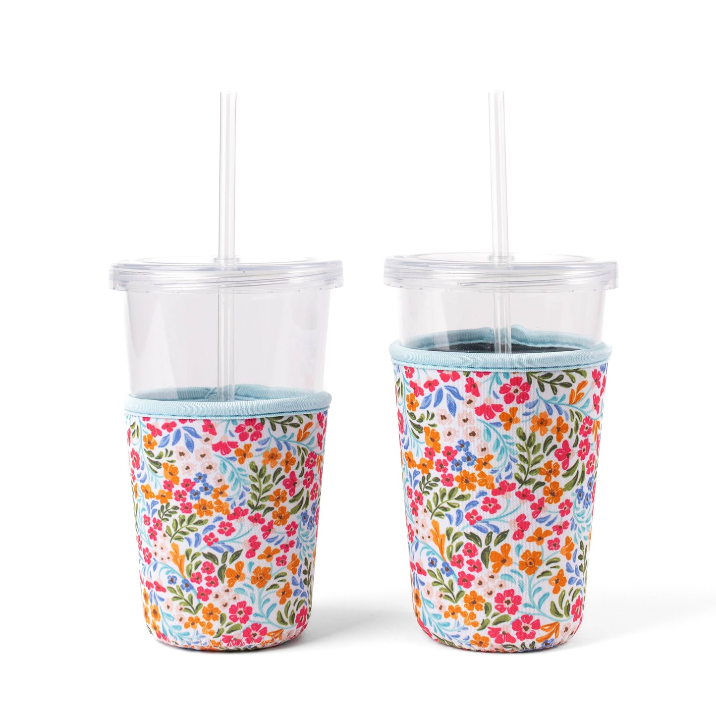 Floral Filigree Drink Koozie