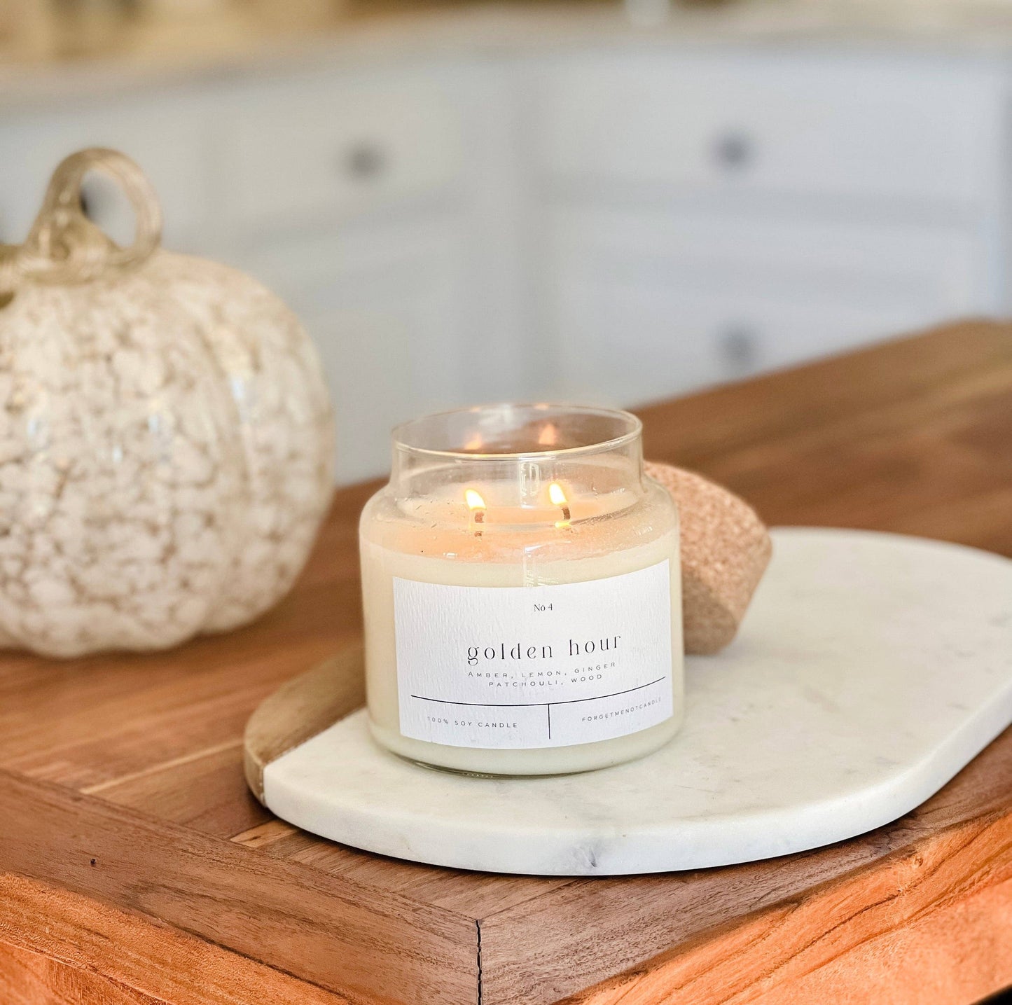 Golden Hour 22 oz Glass Candle– Sold as a Case Of 3
