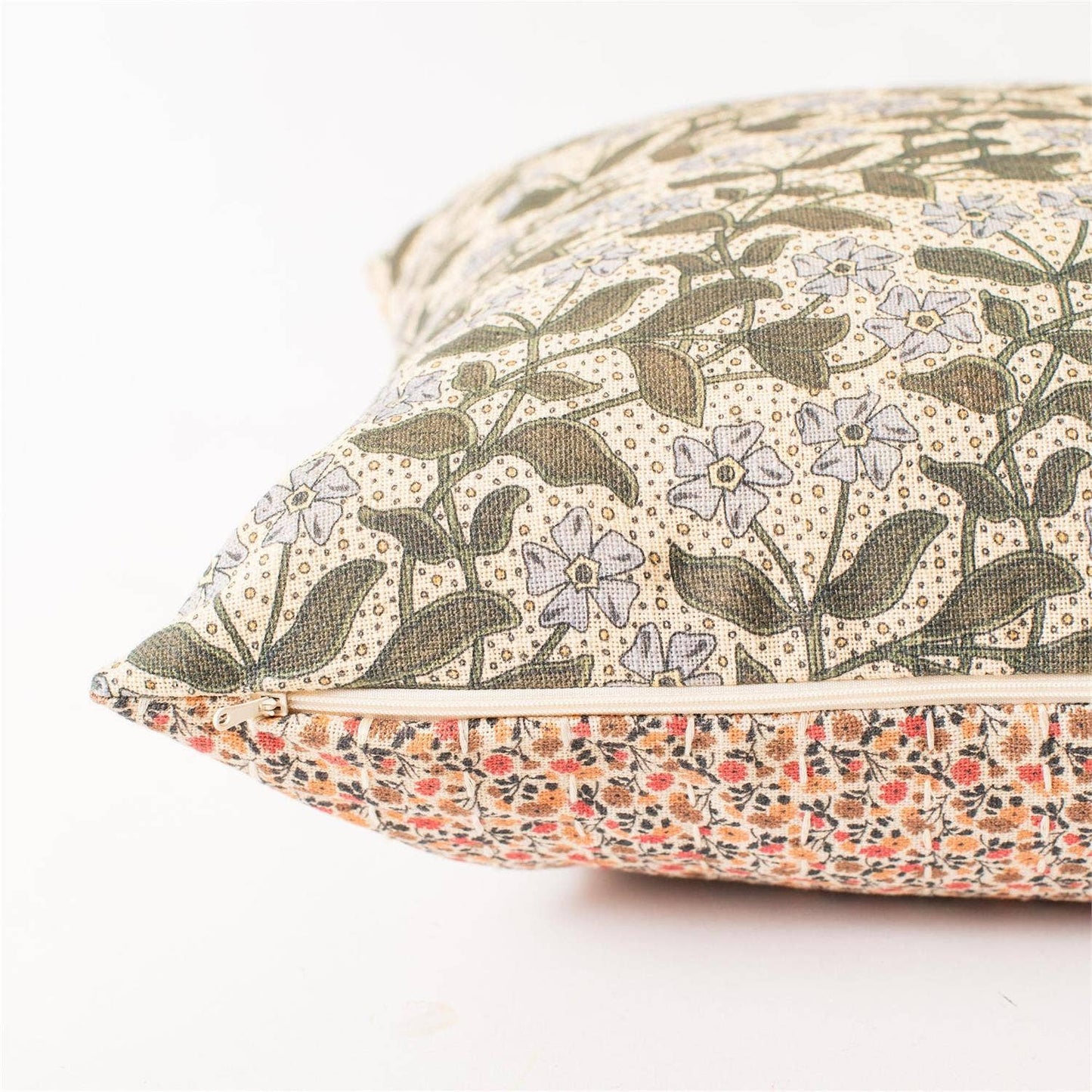 Reversible Pillow - Mini Peach Floral (Pk/02)