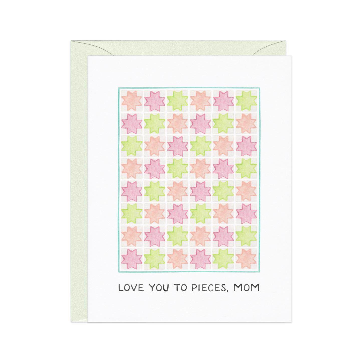 Love You To Pieces  Mother's Day Card
