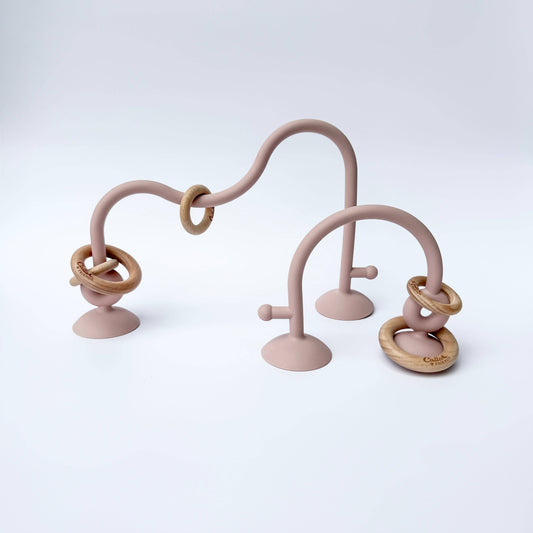On-the-Go Suction Toy: Petal Pink