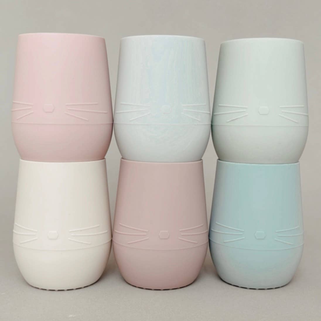 Bunny Face Silicone Cup (Misty Blush)