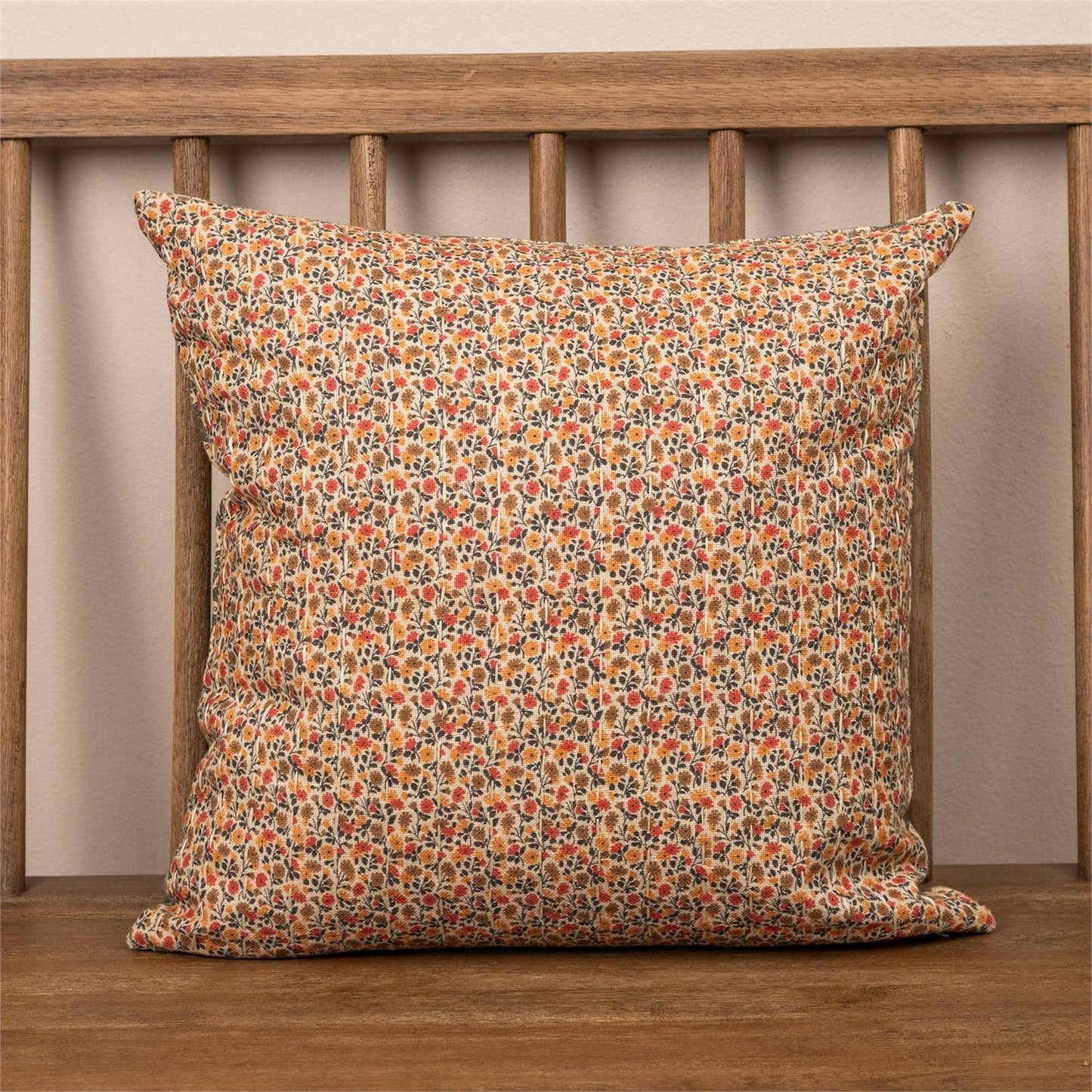 Reversible Pillow - Mini Peach Floral (Pk/02)