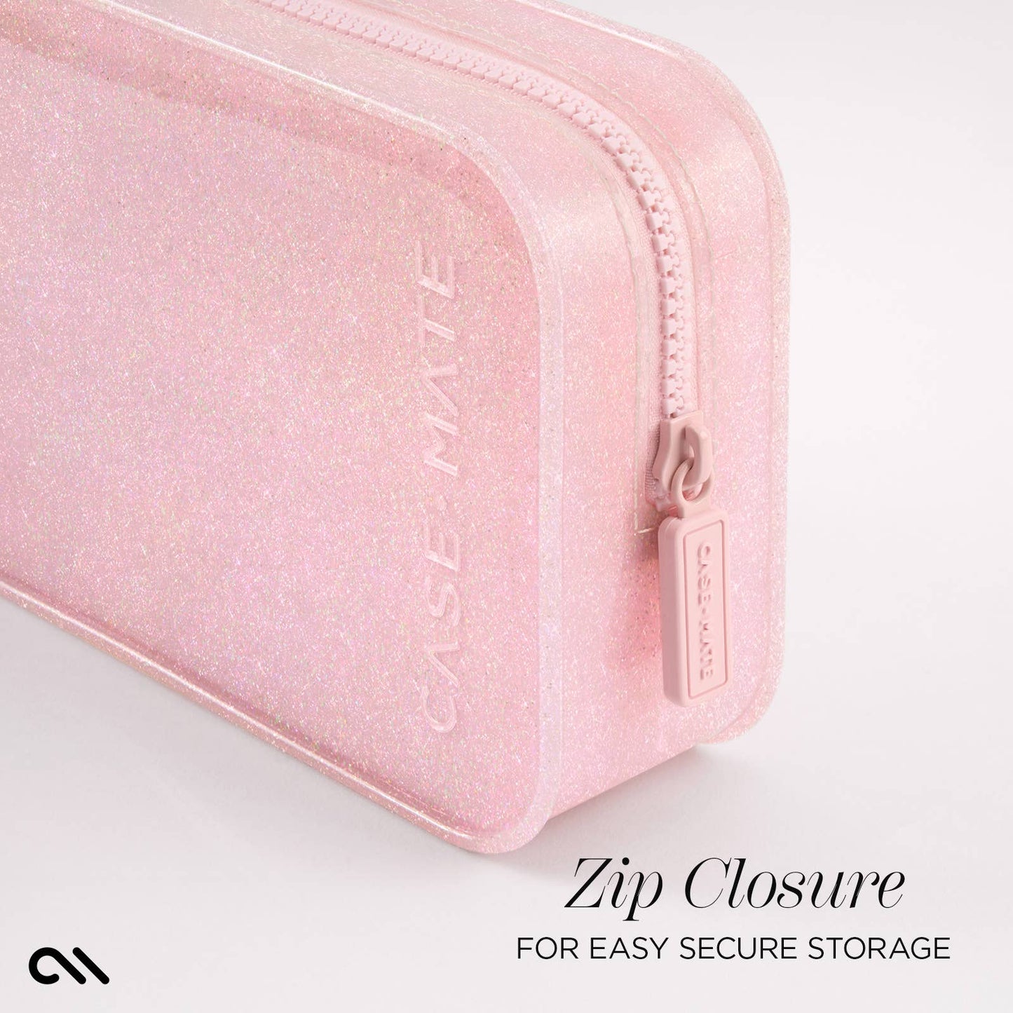 Case-Mate Jelly Makeup Bag: Carolina Blue