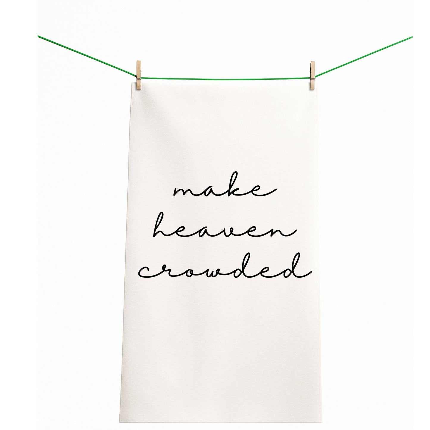 Faith gift christian gift Easter Make Heaven Crowded towel