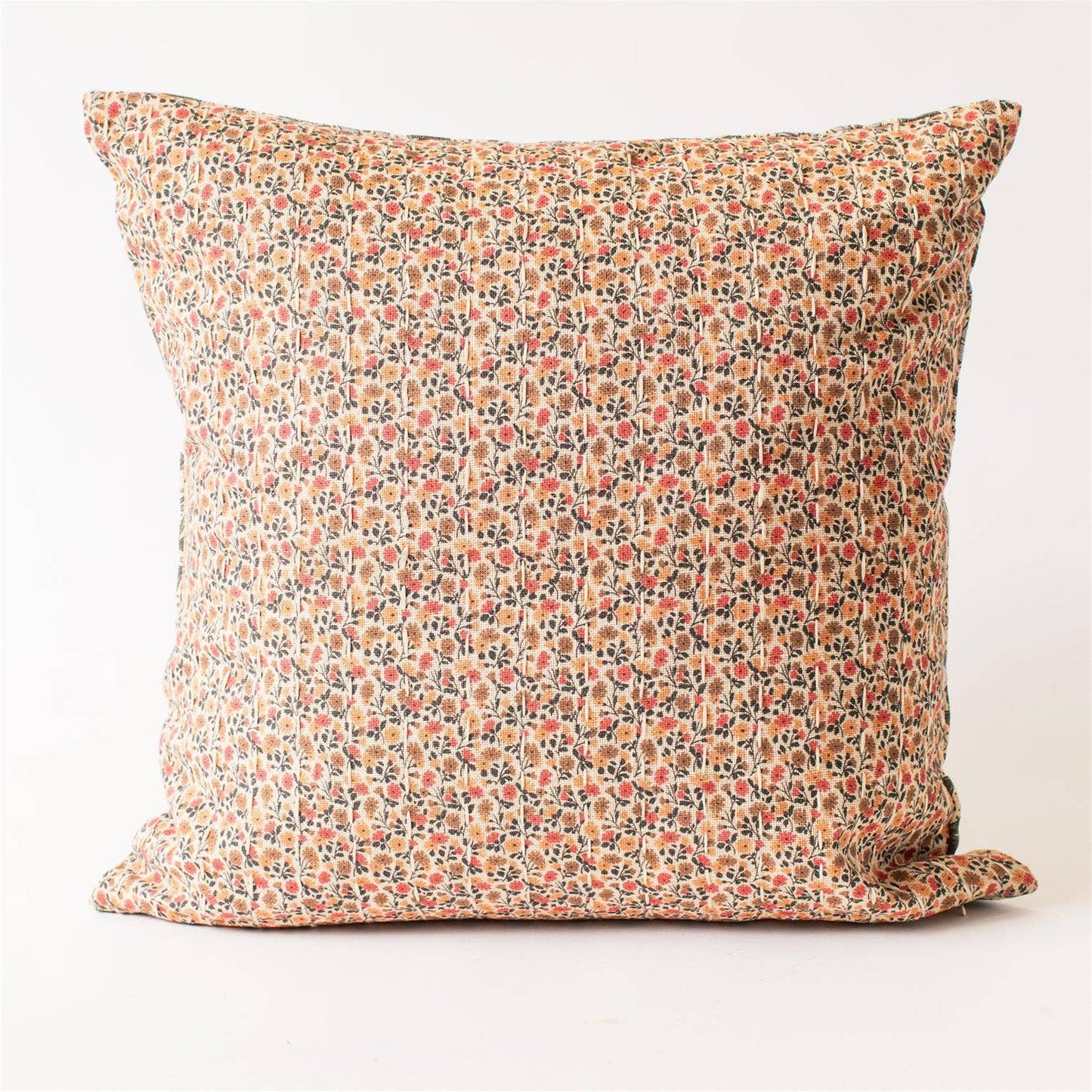 Reversible Pillow - Mini Peach Floral (Pk/02)