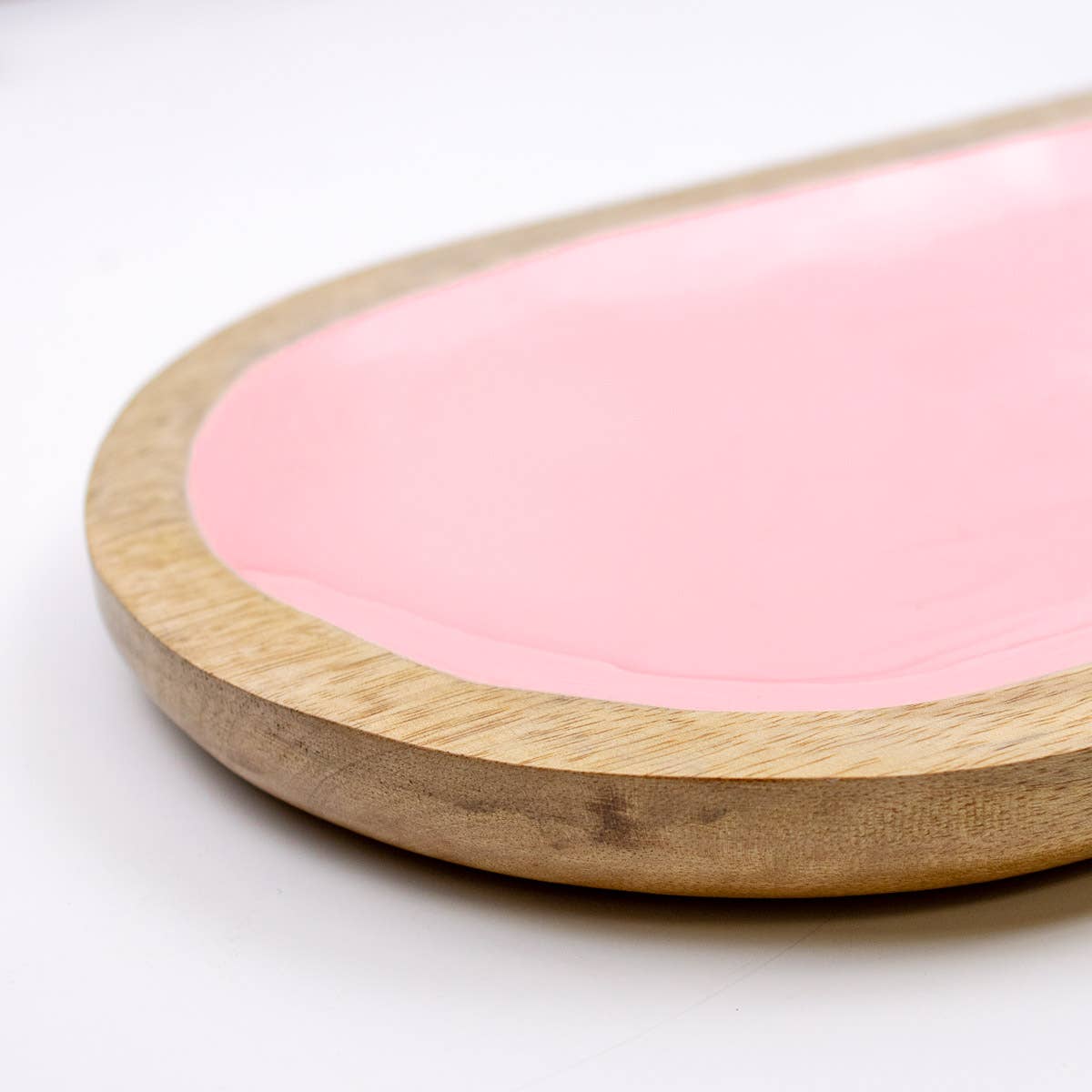 Hogan Serving Tray   Natural/Pink   15.75x8x1