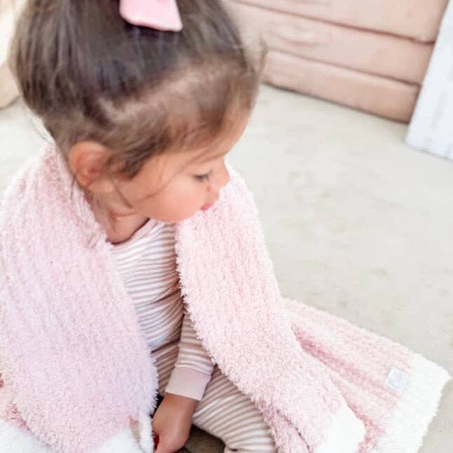 The Alani Blanket - Toddler: Petal Pink