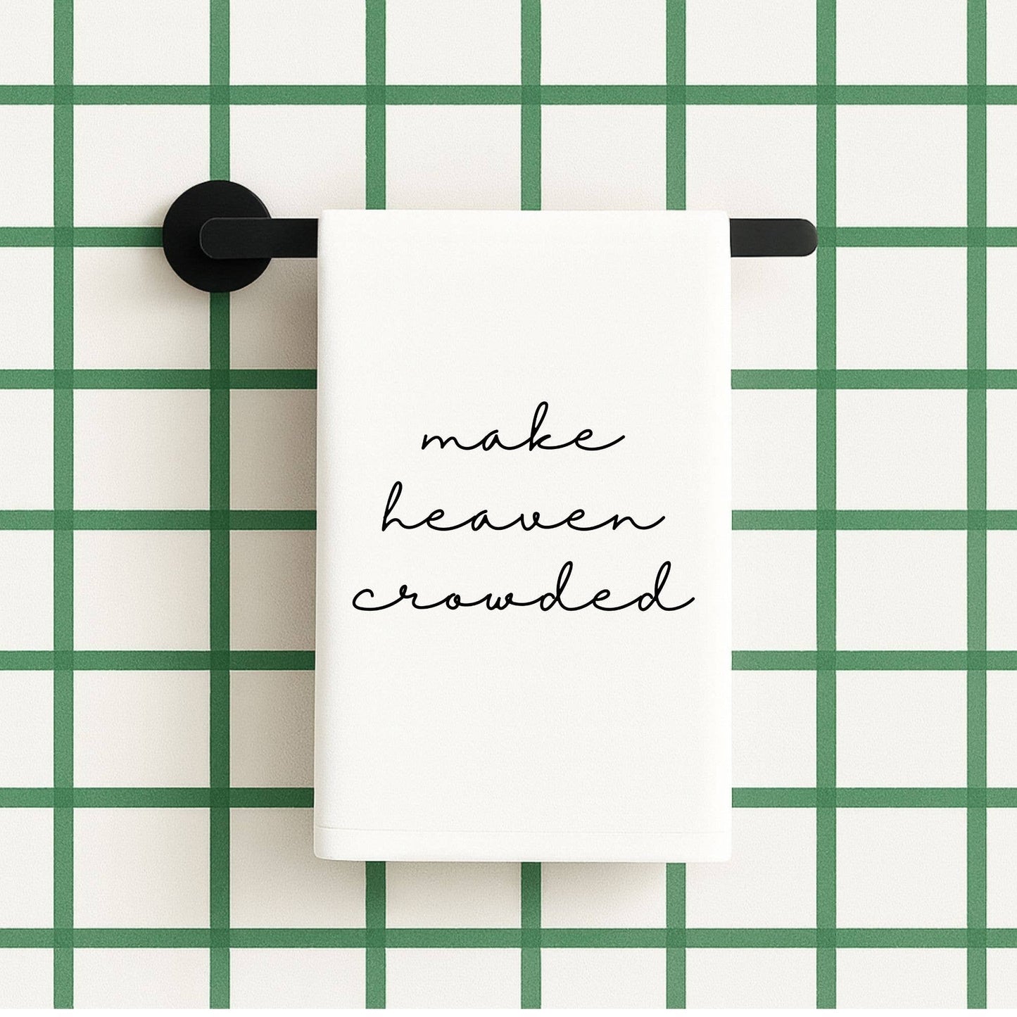 Faith gift christian gift Easter Make Heaven Crowded towel